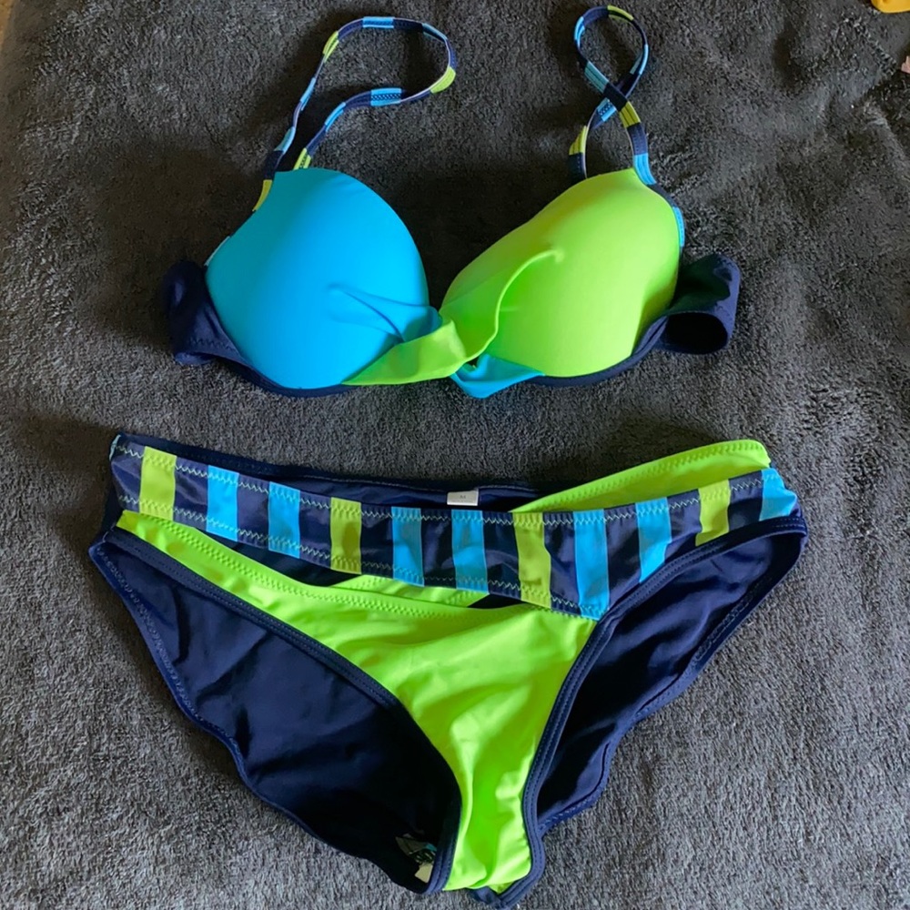 Colorful size medium swim suit